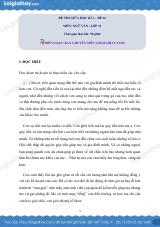 Đề kiểm tra giữa kì 1 Ngữ văn 11 - Đề số 16 có lời giải chi tiết